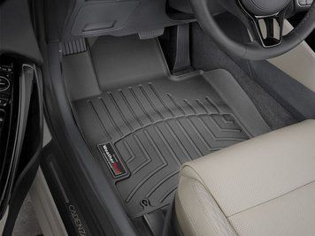 Килими автомобільні 3D Лайнери передні Kia Cadenza 2017 - 2020 чорний WeatherTech 4411141 4411141 фото