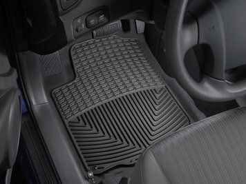 Килими гумові передні Volkswagen Golf 1993 - 2005 чорний WeatherTech W31 W31. фото