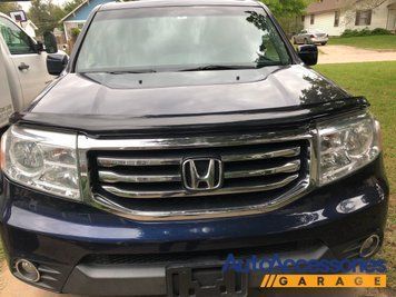 Дефлектор капота Bugflector II темно-дымчатый Honda Pilot 2009 - 2012 AVS 25041 25041 фото