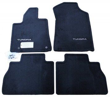 Коврики тканевые передні 2 шт Toyota Tundra 2007 - 2013 черный Toyota (Оригинал) PT2063407212 PT2063407212 фото