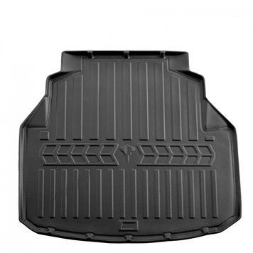 Коврик в багажник с бортиком Mercedes-Benz C-Class W204 седан 2008-2014 черный 6012171 6012171 фото