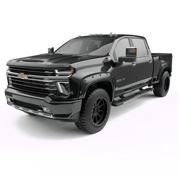 Расширители арок Chevrolet Silverado 2020 - 2023 Bolt-On Style черный EGR 791884-GBA 791884-GBA фото