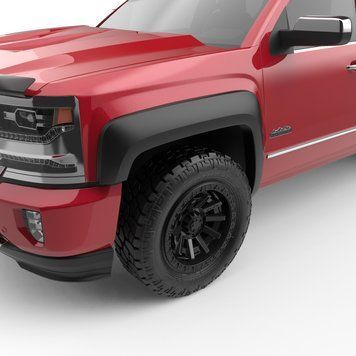Расширители арок Chevrolet Silverado 1500 2014 - 2018 Rugged Style матовые EGR 751674 751674 фото