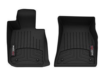 Коврики автомобильные 3D Лайнеры передние BMW 4-Series 2021 - 2025 черный WeatherTech 4416731 4416731 фото