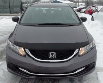 Дефлектор капота Honda Civic 2013-2015 4-х дверная гладкий FormFit HD9A13-4 HD9A13-4 фото
