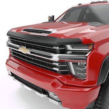 Дефлектор капоту Chevrolet Silverado 2020 - 2026 темний матовий EGR 301885 301885 фото