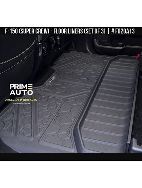 Лайнеры задний Ford F-150 2015-2020 черный AIR DESIGN FO20A16 FO20A16 фото