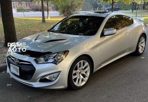 Дефлектор капота Hyundai Genesis 2013-2016 Coupe гладкий FormFit HD10P13 HD10P13 фото