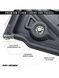 Лайнеры задний Ford F-150 2015-2020 черный AIR DESIGN FO20A16 FO20A16 фото 3