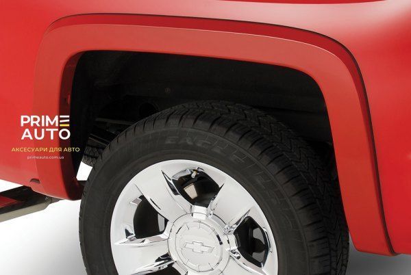 Расширители арок комплект 4 шт Chevrolet Silverado 1500 2014-2018 OE-style черный Bushwacker 40956-02 40956-02 фото