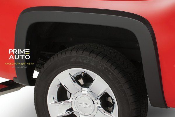 Расширители арок комплект 4 шт Chevrolet Silverado 1500 2014-2018 OE-style черный Bushwacker 40956-02 40956-02 фото