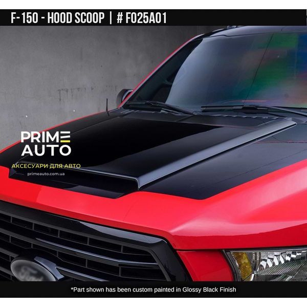 Накладка на капот Ford F-150 2015-2020 черный AIR DESIGN FO25A01 FO25A01 фото