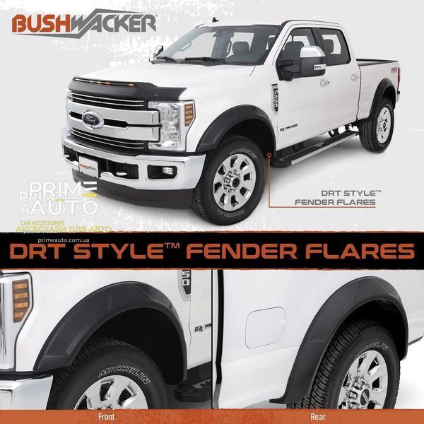 Розширювачі арок комплект 4 шт Toyota Tundra 2014-2021 DRT-style чорний Bushwacker 30923-02 30923-02 фото