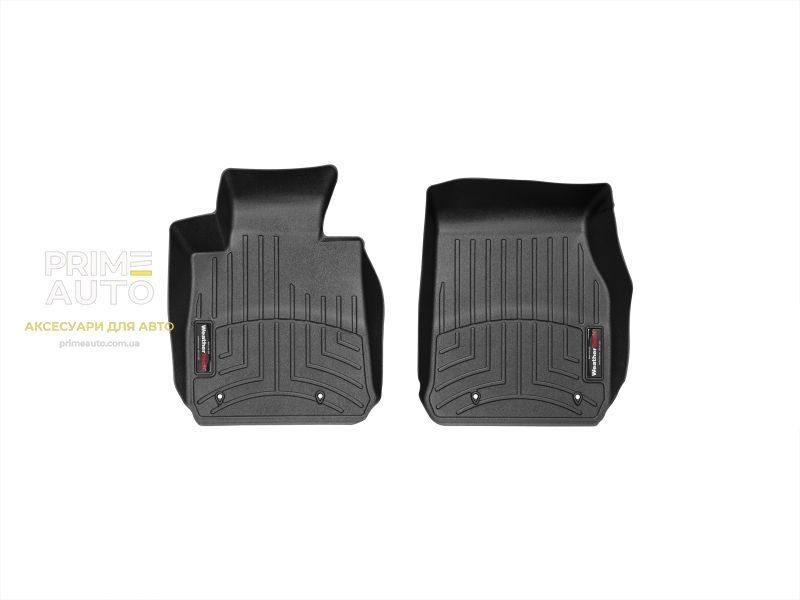 Килими автомобільні 3D Лайнери передні BMW 3-Series 2012-2018 чорний WeatherTech 444101 444101.. фото