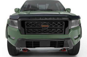 Дефлектор капота Bugflector II темно-дымчатый Nissan Frontier 2022 - 2025 AVS 25975 25975 фото