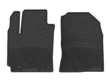 Килими гумові передні Hyundai Kona 2018 - 2023 чорний WeatherTech W497 W497 фото