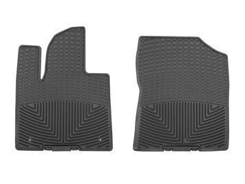 Килими гумові передні Hyundai Santa Fe 2021 - 2023 чорний WeatherTech W411 W411 фото