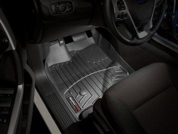 Килими автомобільні 3D Лайнери передні Ford Edge 2011 - 2014 чорний WeatherTech 443491 443491 фото