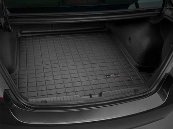 Килим в багажник Hyundai Sonata 2025 + чорний WeatherTech 401763 401763 фото