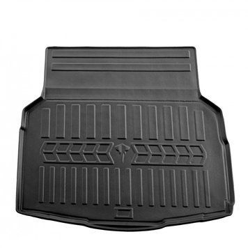 Коврик в багажник с бортиком Mercedes-Benz C-Class W205 седан 2014-2021 черный 6012091 6012091 фото