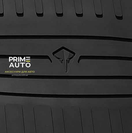Килимки гумові автомобільні комплект 4 шт RAM/Dodge Ram 1500 Classic Crew cab 2009-2018 чорний 1053064 1053064 фото