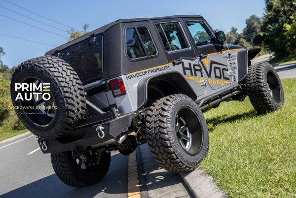 Розширювачі арок комплект 4 шт Jeep Wrangler JL 2018-2025 Flat-style чорний Bushwacker 10923-07 10923-07 фото