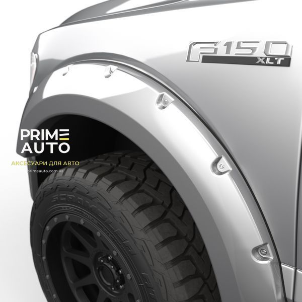 Розширювачі арок Ford F-150 2015 - 2017 Bolt-On Style колір Ingot Silver EGR 793474-UX 793474-UX фото