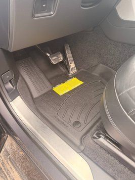 Килими автомобільні 3D Лайнери High Performance передні Land Rover Range Rover Sport/PHEV 2023 - 2026 чорний WeatherTech 4417531IM 4417531IM. фото