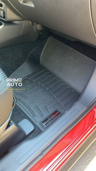 Килими автомобільні 3D Лайнери передні Mitsubishi Outlander 2007 - 2020 чорний WeatherTech 446511 446511 фото