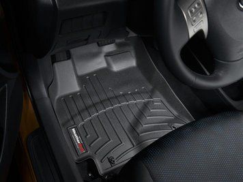Килими автомобільні 3D Лайнери передні Toyota Corolla 2009 - 2013 чорний WeatherTech 441861 441861 фото