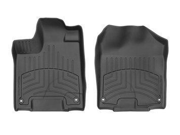Коврики автомобильные 3D Лайнеры High Performance передние Honda Pilot 2016 - 2022 черный WeatherTech 448391IM 448391IM фото