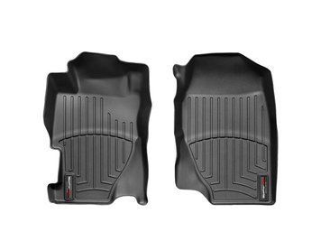 Коврики автомобильные 3D Лайнеры передние Honda Civic 2001 - 2005 черный WeatherTech 442821 442821 фото