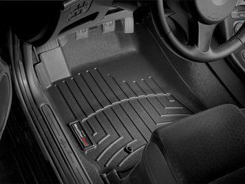 Килими автомобільні 3D Лайнери передні Land Rover Defender 2007 - 2016 чорний WeatherTech 445551 445551 фото