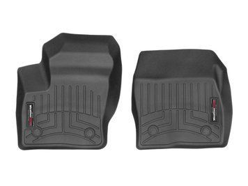 Килими автомобільні 3D Лайнери Передні Ford Transit Connect 2018-2023 чорний WeatherTech 4416081 4416081.. фото