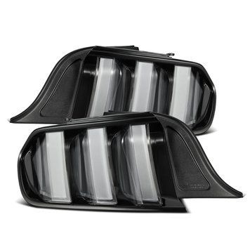 Задні ліхтарі Ford Mustang 2017-2023 NOVA-Series Black Clear AlphaRex 655020 655020 фото
