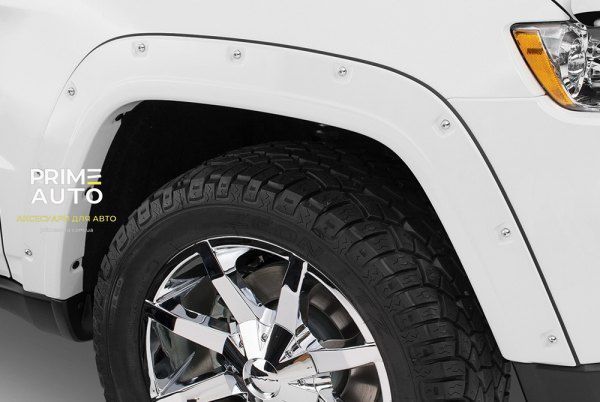 Расширители арок комплект 4 шт Jeep Grand Cherokee 2011-2016 Pocket-style черный Bushwacker 10927-02 10927-02 фото