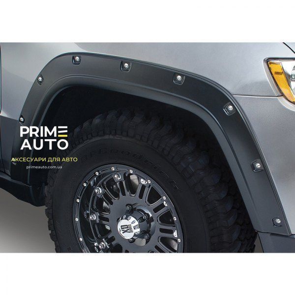 Расширители арок комплект 4 шт Jeep Grand Cherokee 2011-2016 Pocket-style черный Bushwacker 10927-02 10927-02 фото