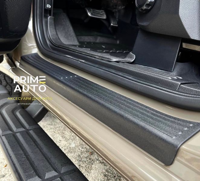 Накладки на пороги 4 штуки Ford Ranger 2023 + WeatherTech ST019K1 ST019K1 фото