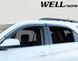 Дефлекторы окон, к-т 4 шт, с хромированным молдингом Chevrolet Equinox 2010 - 2017 Wellvisors 3-847CH022 3-847CH022 фото 7