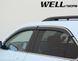 Дефлектори вікон, к-т 4 шт, з хромованим молдингом Chevrolet Equinox 2010 - 2017 Wellvisors 3-847CH022 3-847CH022 фото 8