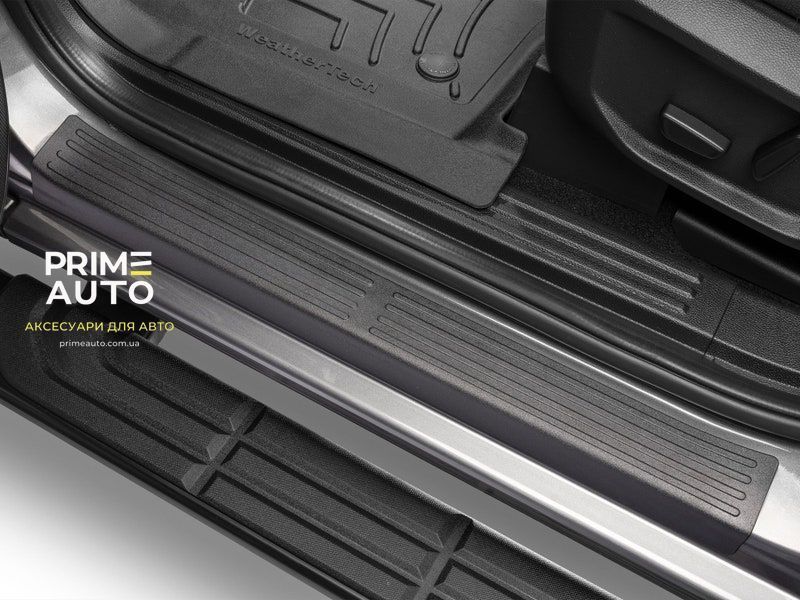 Накладки на пороги 4 штуки Ford Ranger 2023 + WeatherTech ST019K1 ST019K1 фото