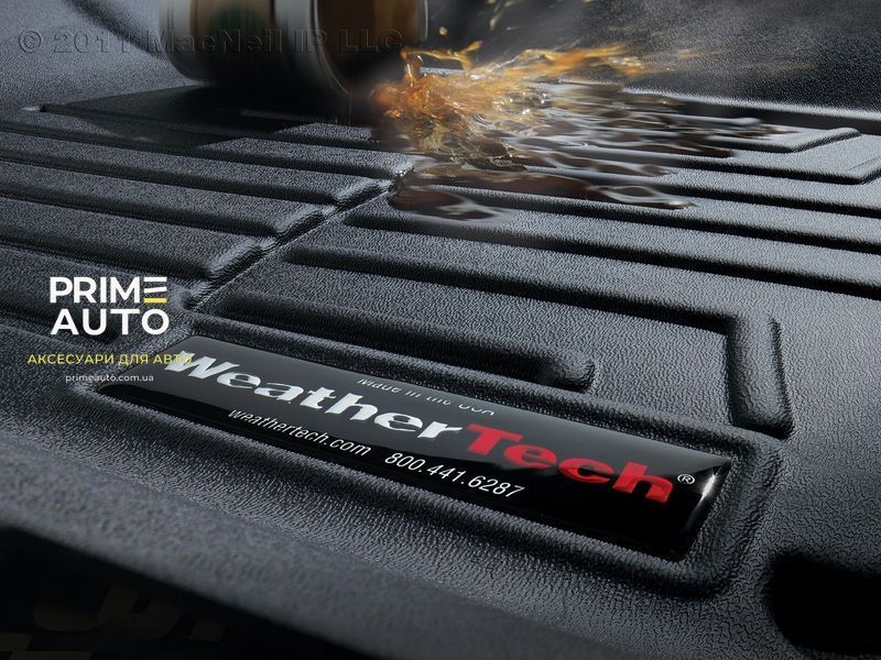 Коврики автомобильные 3D Лайнеры 2й ряд Hyundai Tucson USA 2022 - 2026 черный WeatherTech 4416782 4416782 фото