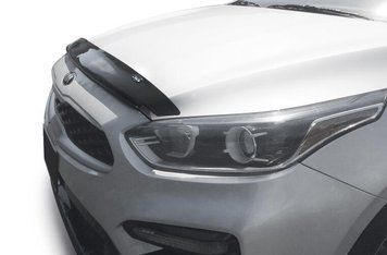 Дефлектор капота Carflector темно-дымчатый KIA SOUL 2014 - 2019 AVS 20451 20451 фото