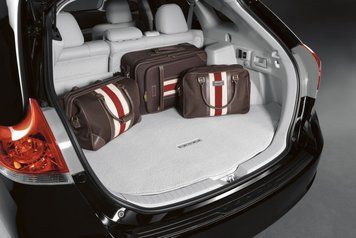 Коврик в багажник тканевый Toyota Venza 2009 - 2011 бежевый Toyota (Оригинал) PT2060T09401 PT2060T09401 фото