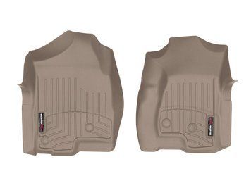 Килими автомобільні 3D Лайнери передні Chevrolet Silverado 1500 1999 - 2007 бежевий WeatherTech 450031 450031: фото