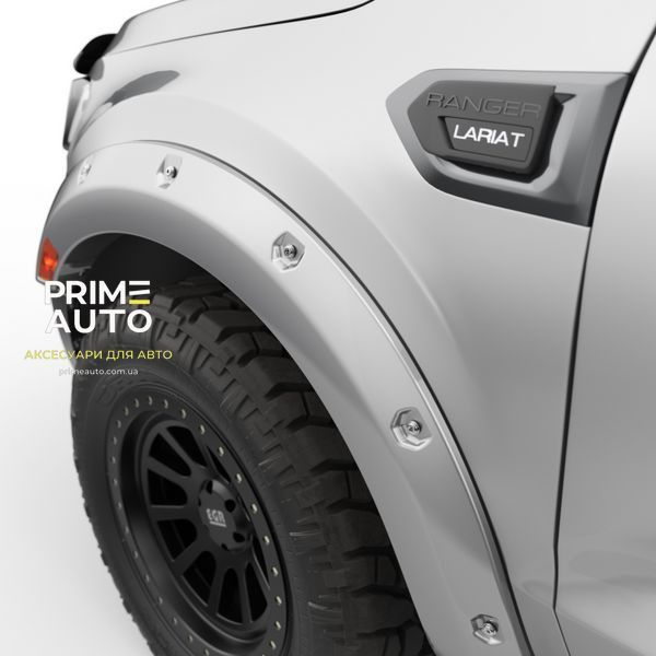 Розширювачі арок Ford Ranger 2019 - 2022 Bolt-On Style колір Ingot Silver EGR 793554-UX 793554-UX фото