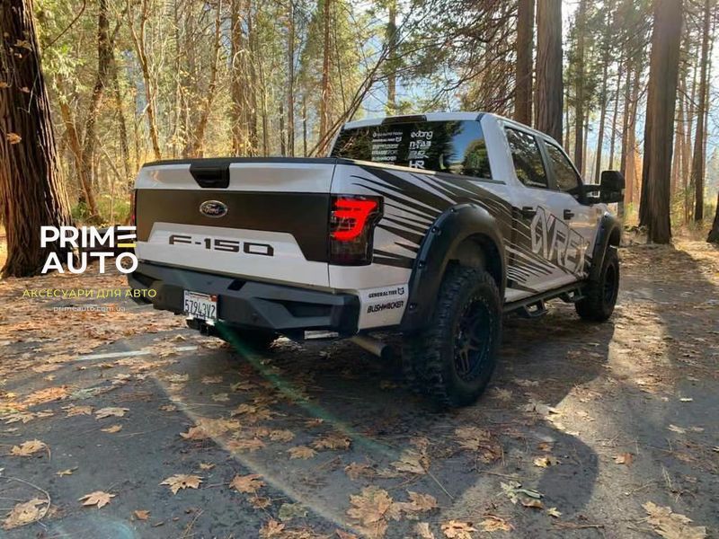 Задні ліхтарі Ford F-150 2015-2020 LED PRO серія червоно-димчасті AlphaRex 652020 652020 фото