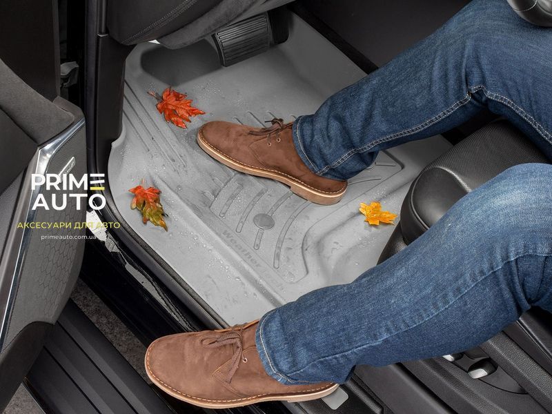 Коврики автомобильные 3D Лайнеры High Performance передние BMW X3 2018 - 2025 чорный WeatherTech 4412731IM 4412731IM фото