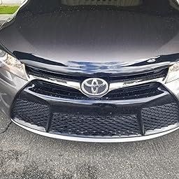 Дефлектор капота Carflector темно-дымчатый Toyota Camry 2015 - 2017 AVS 20463 20463 фото