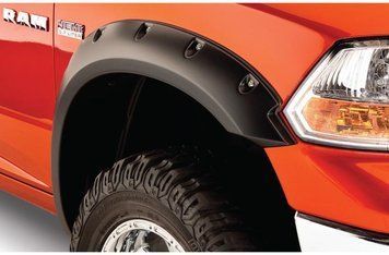 Розширювачі арок передні 2 шт RAM/Dodge Ram 1500 Classic 2019-2024 Pocket-style чорний Bushwacker 50037-02 50037-02.. фото